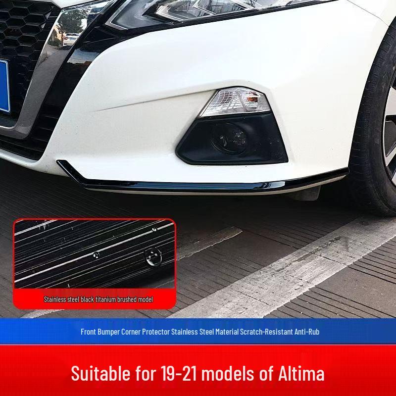 2021 Nissan Altima Stoßstange vorne Dekorative Kratzschutzleiste