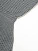 Women's Casual Woolen A-line Dress - Loose Fit Knitted Spring/Autumn Skirt