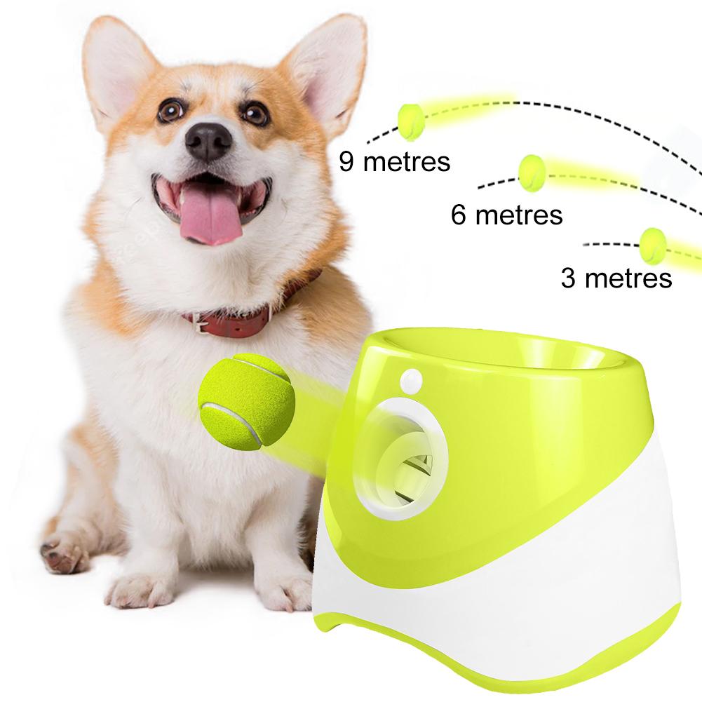 Automatic Dog Ball Launcher Automatic Pet Dogs Chase Ball Launcher Dog Dog Tennis Automatic Launcher Pet Interactive