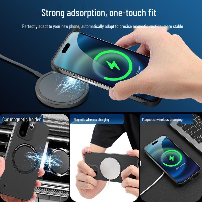 OnePlus 15/ACE 6T Magnetic PC Borderless Skin-Feel Protective Case