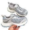Thin Mesh Breathable Thick-soled Dad Shoes Women's New Thick-soled Lightweight Outdoor Running Casual Sports Shoes Tide