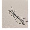 Retro Silver Oval Glasses Metal Frame Blue Light Blocking Unisex Reading Glasses High Prescription Lens