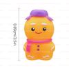 NeeDoh Squishmas Ginger Glowman ULTRA SUPER RARE New In Sealed Box for Focus ADHD Office Desk Calming Gadget Random Color1pcs
