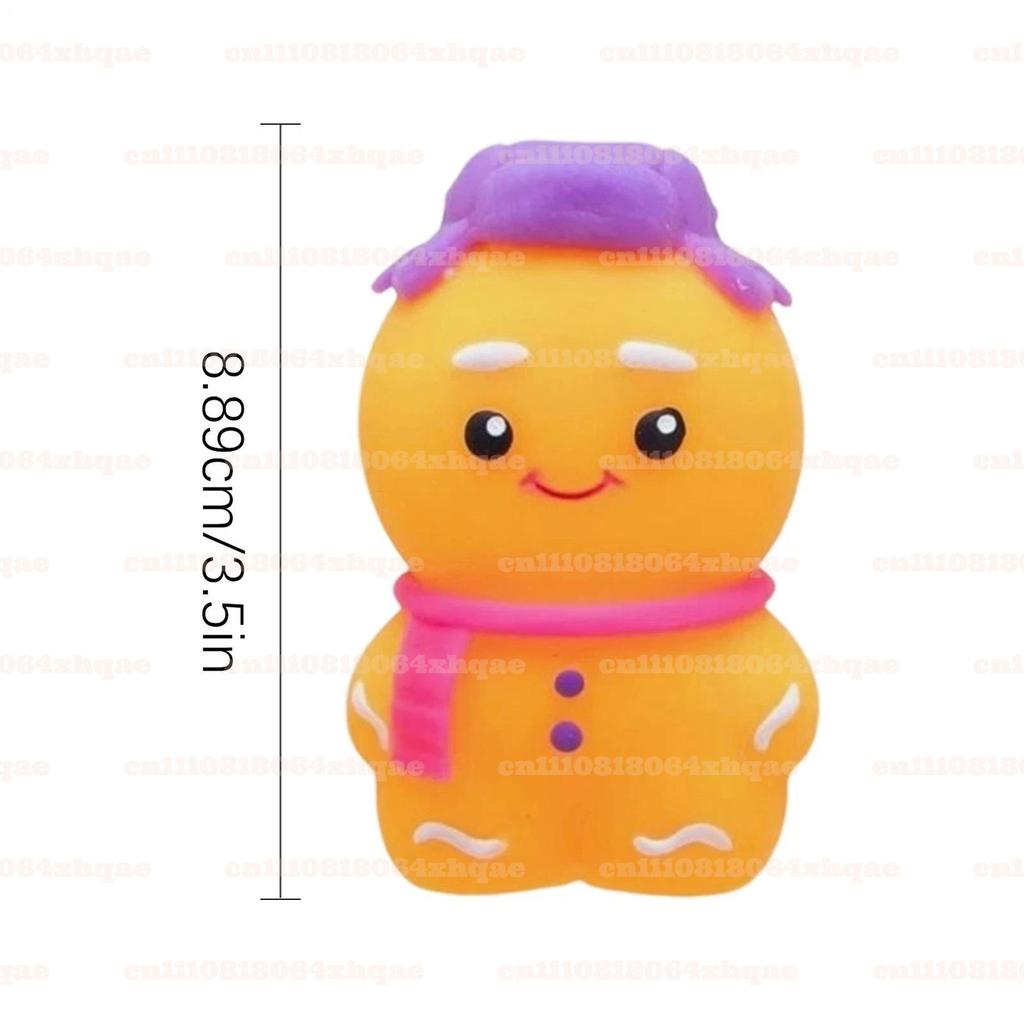 NeeDoh Squishmas Ginger Glowman ULTRA SUPER RARE New In Sealed Box for Focus ADHD Office Desk Calming Gadget Random Color1pcs
