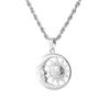 Pendant Sun Moon Star Round Accessories Versatile Jewelry Necklace