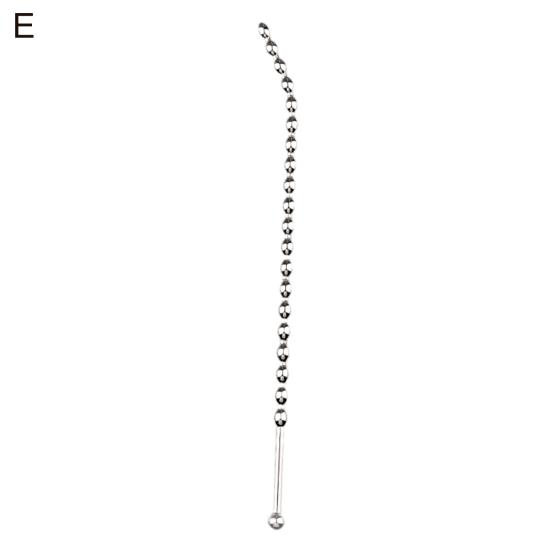 Yousheng Urethral Tube Rod Universal Effective Metal Urethral Dilator Stimulation Stopper for Boyfriends