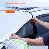 Universal Magnetic Car Snow Shield: Thickened Windshield Cover with Frost, Sun, and Anti-Freezing Protection