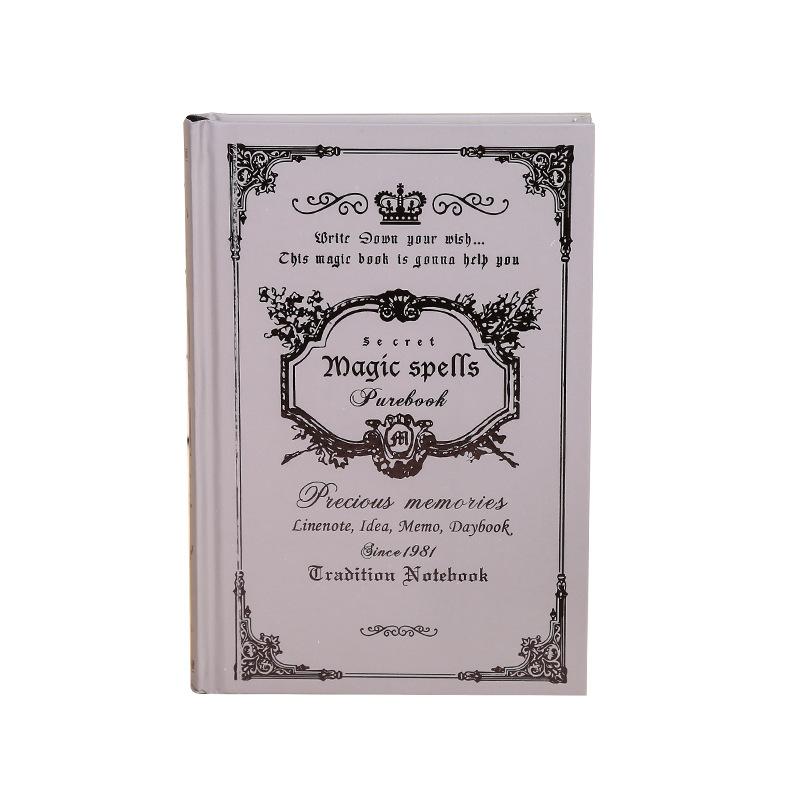 Kreatywny Retro Magiczny Notes A5 Pogrubiony Notatnik do Pisania Notesy w Stylu Europejskim College