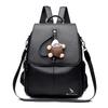 Vintage PU Rucksack Damen Pendler Große Kapazität Reise Rucksack Multifunktionale Umhängetasche