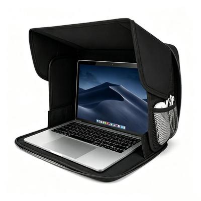 Laptop Sun Shade Fits 13-16 Inch Laptop UV-Heat Reflective & Water-Resistant Material Easy To Carry Computer Case for Working OutsideTravel Beach