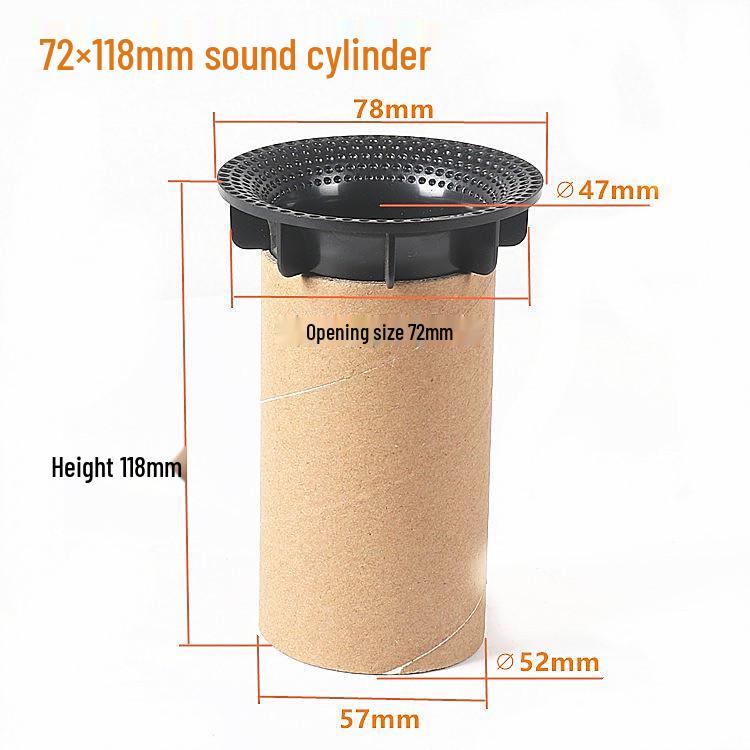 HiFi Car Speaker Port: 5-12 Inch Subwoofer Vent Sound Tube.