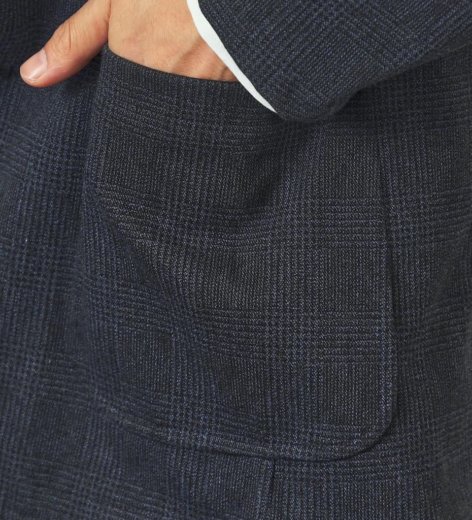 Edwin EDB804 Navy Glen Check Men's