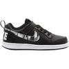 Nike Court Borough Low Top Skateboard Shoes Black White Children Aged 3 7 Years Old 870025-005
