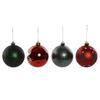 Christmas Balls - Home ESPRIT - Red Gold - Polyethylene - 32.5x8x32.5 Cm - 16 Pieces - Multicolored