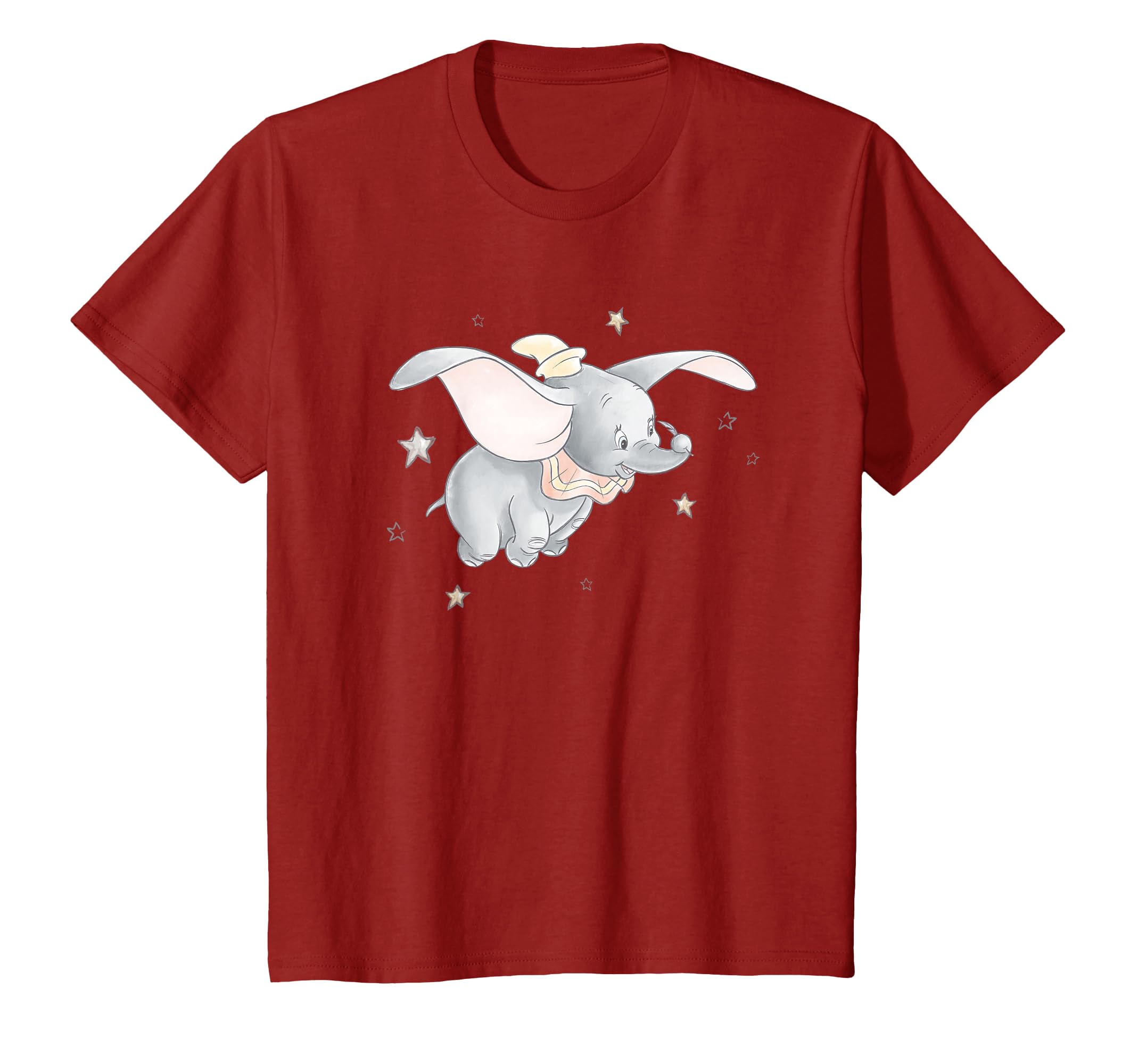 Disney Classic Dumbo and the Magic Feather Watercolor T-Shirt