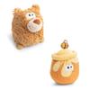NICI Let Me Out Plush Toy Bear & Honeypot 15cm
