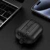 For Samsung Galaxy Buds3/Buds3 Pro Case Carbon Fiber Texture TPU Earbuds Protective Cover with Hook