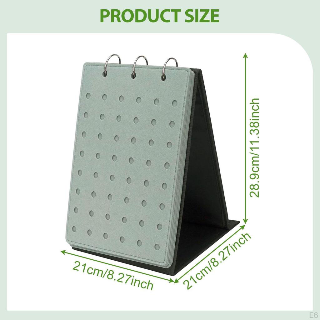 Espositore per Charms da Scarpe Comprensivo di 3 Raccoglitori e Pagine Staccabili