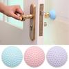 Door Handle Stopper Wall Protector Self-Adhesive Round Door Knob Stop Wall Bumper Home Office Door Back Wall Mount Anti-collision Pad