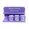 Bookish Decor 3D Book Read Counter 3D Printed Reading Log New Bookshelf Counter  Christmas Calendar