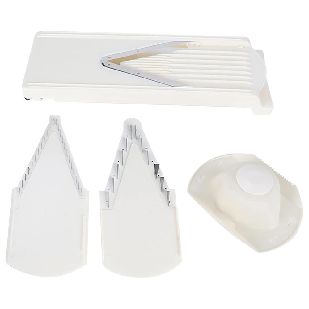 

Для мандоліни Swissmar Borner V-Power V7000 Багатоцільове лезо V-подібне з нержавіючої сталі (Без BPA, без FDA) B