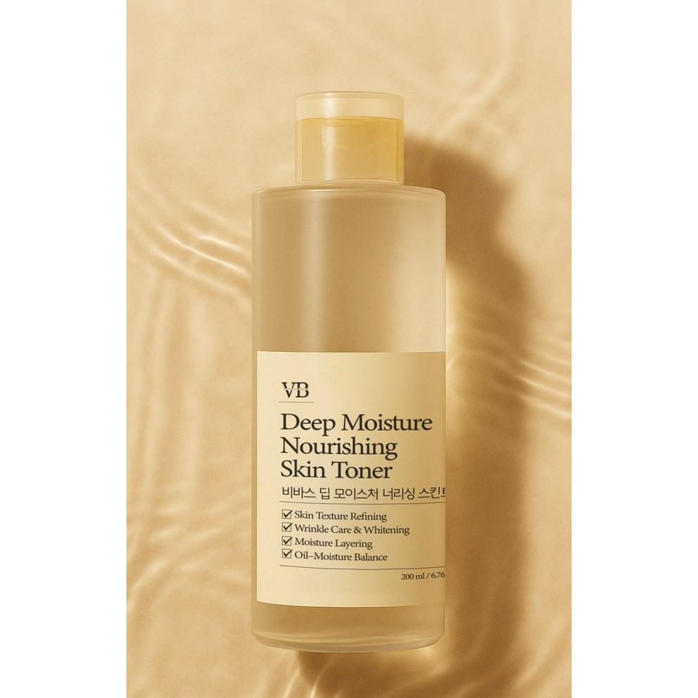 [Vivas] Deep Moisture Nourishing Skin Lotion Set, 1 Set