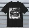 Vampire Fangs T-shirt Goth Horror Teeth Design Dark Aesthetic Gift Unisex Tee