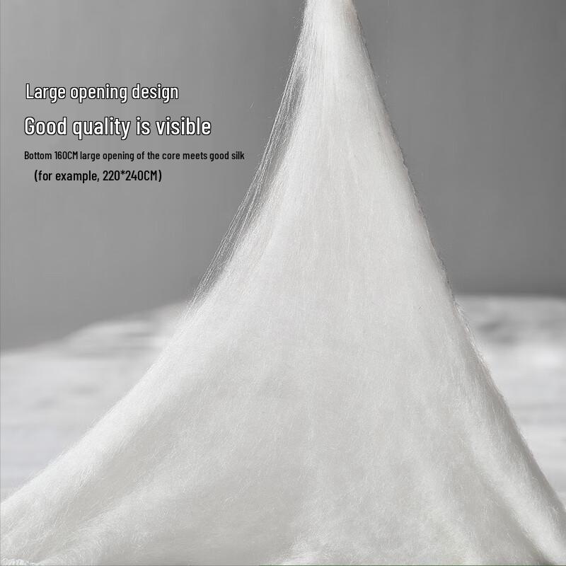 mling 100% Mulberry Silk All-Season 2-in-1 Duvet