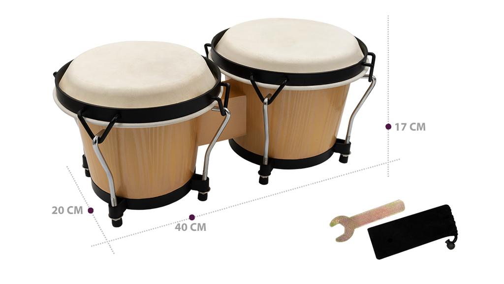 MusicMate MM-DRM30 BongoBeat bongos