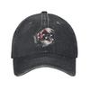 Yin and Yang Japanese Koi Fish Baseball Cap Vintage Distressed Washed Snapback Hat for Unisex Women Golf Adjustable Hats Cap