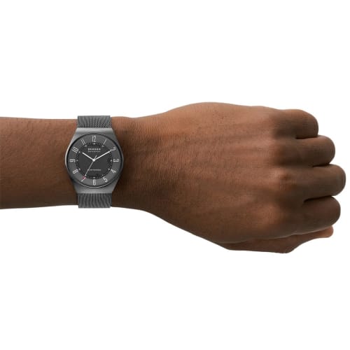 Skagen Grenen Solar Powered Watch SKW6836 Men's Charcoal