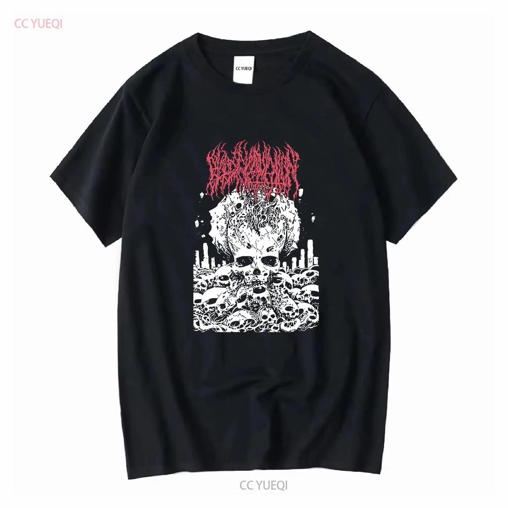 Blood Incantation 2022 Tour Nordamericano Maglietta NUOVA media manica lunga o corta vintage Lavata Morbida Versatile Unisex