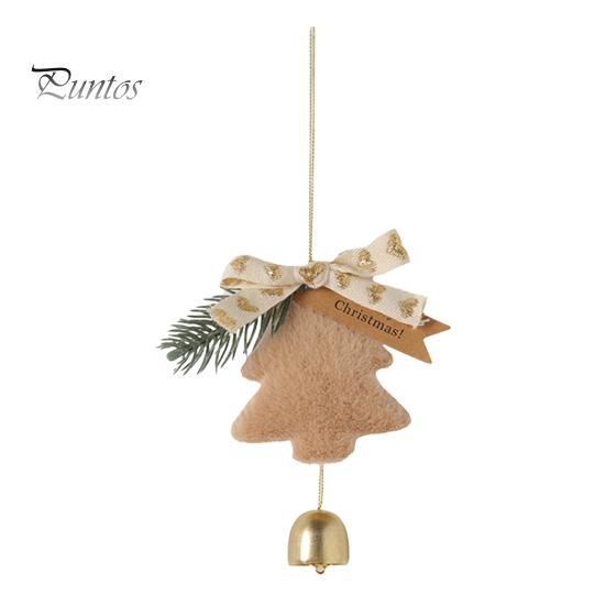 

Рождественский колокольчик, украшение на рождественскую елку, бант, колокольчик, сосна, подвесные украшения, подвеска в виде колокольчика для рождественской елки, венок, украшение для окна автомобиля коричневый