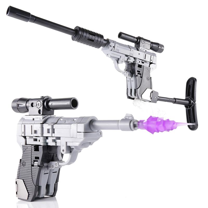 Transformation Galvatron Megatron Gun Model Mini Pocket Warrior Action Figure Robot Model Deformed Toy Kids Gifts