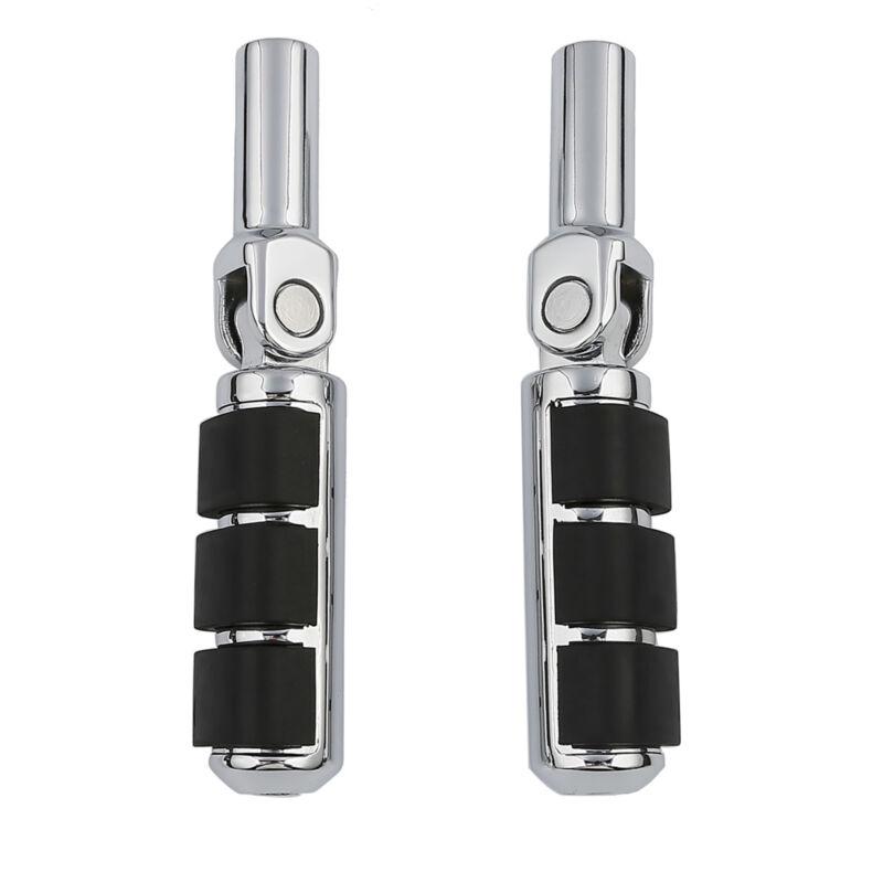 Motorcycle Rear Passenger Footpegs Peg For Harley Softail Slim 2012-2017 FLSTSB 2008-2011