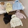 White Duck Down Puff Down Jacket Women's Winter New Hooded Warm Small Short Bread Jacket Thick Coat