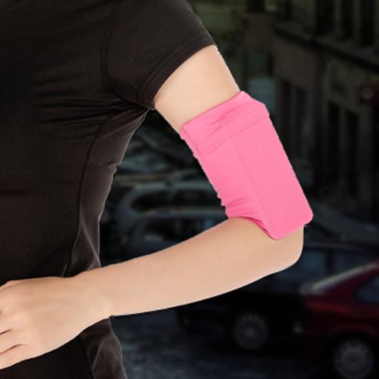 Pratica borsa da polso da corsa antiscivolo in puro colore resistente all'usura