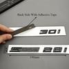 3D ABS Car Letters Logo SDrive 28i 30i Rear Trunk Badge Side Fender Emblem Decals For BMW Z4 E85 E86 E89 G29 Auto Accessories