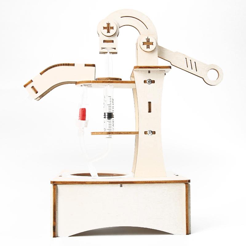Wissenschaftliches Experimentiermodell Lernspielzeug Handpumpe Technologie Kleinproduktion DIY Lernmaterialien