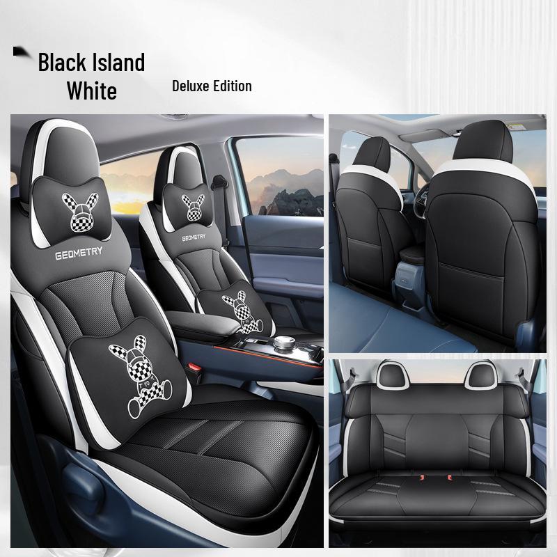 2022 Universal Geometry E Cute Tiger Car Seat Cover, Full Surround, All-Season Design for Ladies