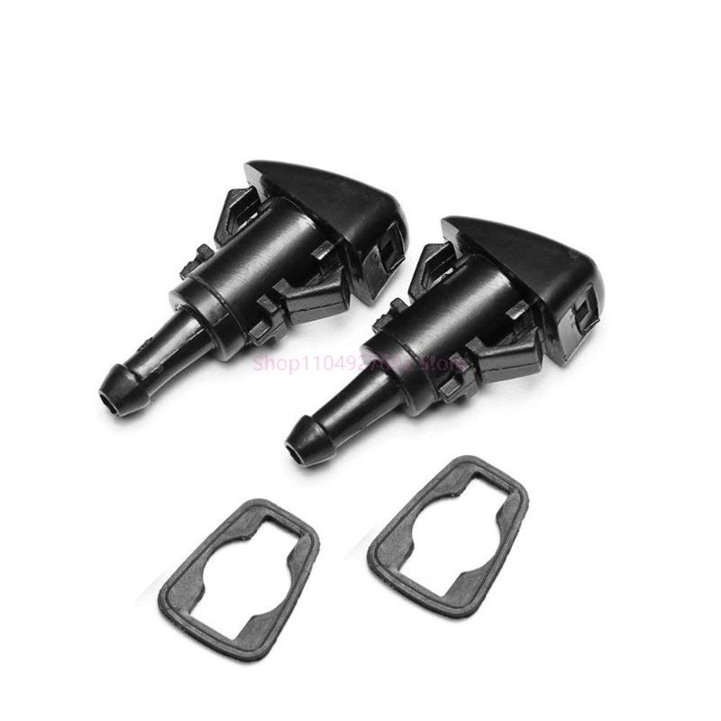 

Car Front Windshield Washer Nozzle Sprayer Kit For Chrysler Town & Country 4805742AB For Dodge For RAM 1500 2500 3500 2PCS Nozzle