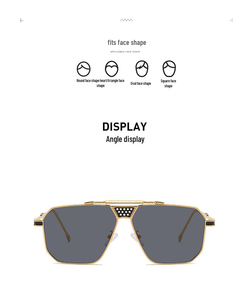 2025 Men's Fashionable Versatile Sunglasses - European & American Style