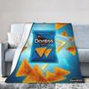 Doritos Tortilla Chips Puffed Food Blankets Airplane Travel Flannel Throw Blanket For Outdoor Warm Design Quality Bedspread Gift