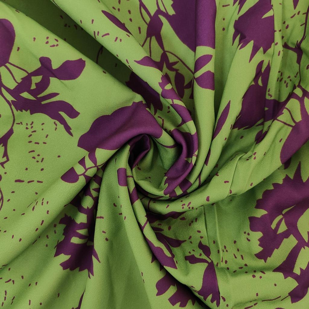 GMXIA Damenmode Sommer Frühling Blumendruck Kurzarm V-Ausschnitt Hohe Taille Freizeitkleider