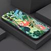 Jungle Art illustration Snake Cats Sloth For Samsung A55 Case A54 A52S A53 5G A51 A34 A35 A33 A32 A50 A72 A71 A30 A7 Soft Cover