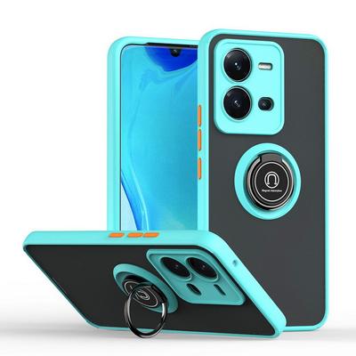 Rotatable Bracket Case for VIVO V25 V21 Y02S Y16 Y20 Y21 Y21S Y33S Y55 Y76 Y76S Y11 Y12 Finger Ring Cover