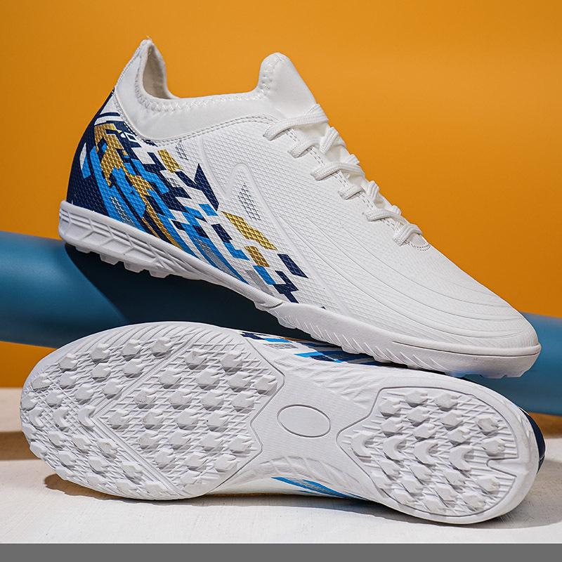 Foreign trade new football shoes men's broken nails AG long nails grass grass students youth training shoes professional competition