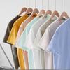 Unisex Loose-Fit Cotton T-Shirt - Summer Style, Solid Color, Short Sleeve