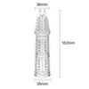 Crystal Condoms Penis For Men Couple Extender Sleeve Enlargement Silicone Condom