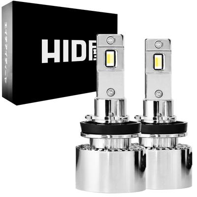 HID Shop H8 H11 H16 LED Nebelscheinwerfer 2-Farben-Umschaltung weiß weiß gelb gelb TÜV-konform Speicherfunktion installiert 12V 2 Stück 1